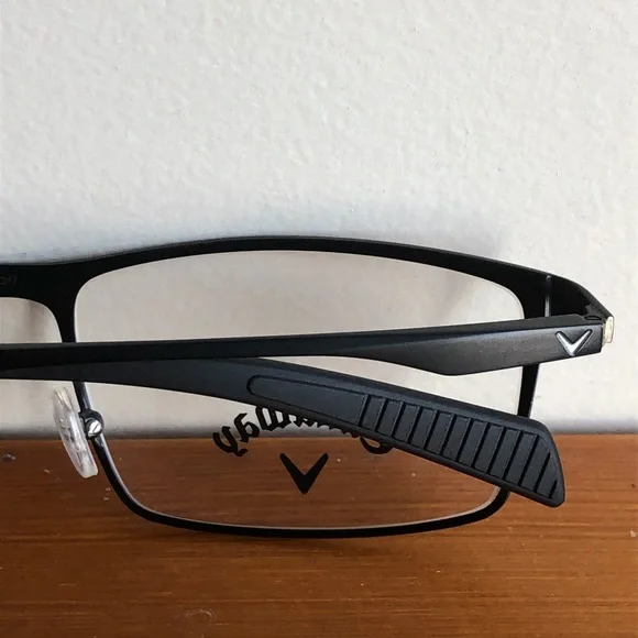 Callaway Black Ballyneal Memory Metal Eyeglass Frames